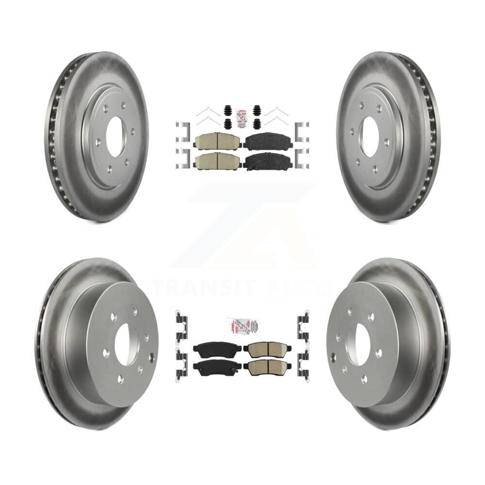 Transit Auto - KGA-101503 - Front and Rear Disc Brake Kits