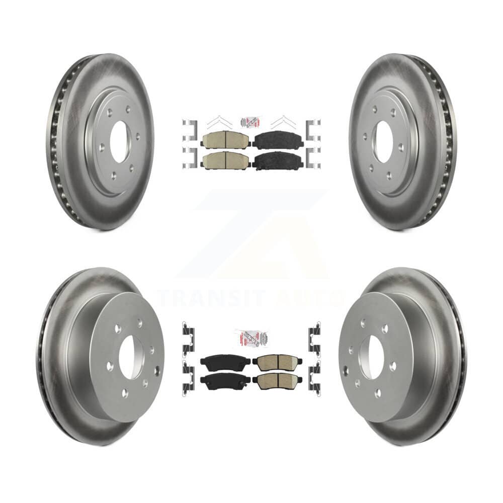 Transit Auto - KGA-101504 - Front and Rear Disc Brake Kits