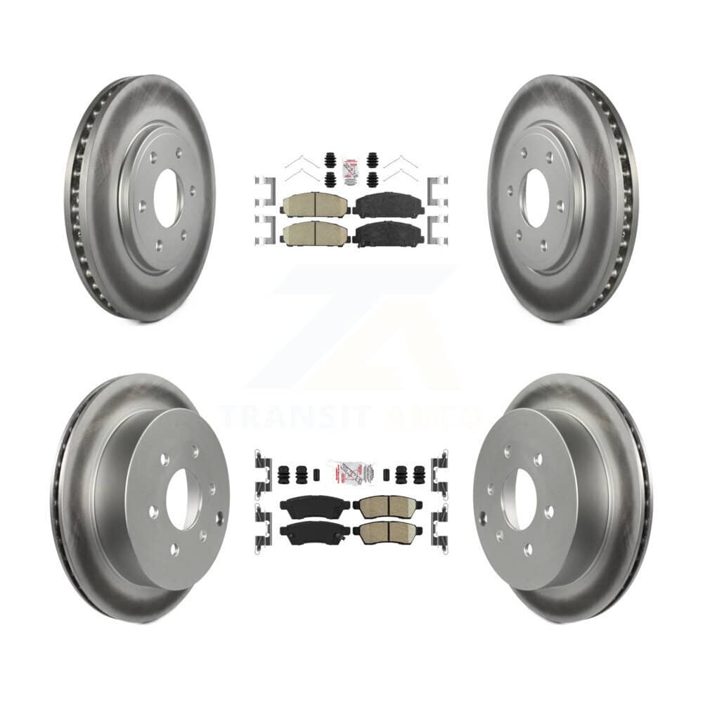Transit Auto - KGA-101505 - Front and Rear Disc Brake Kits