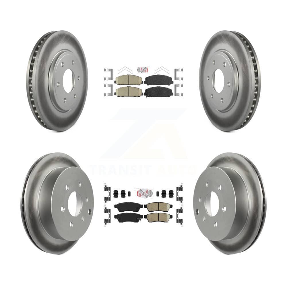 Transit Auto - KGA-101506 - Front and Rear Disc Brake Kits