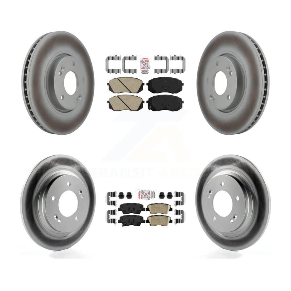 Transit Auto - KGA-101564 - Front and Rear Disc Brake Kits