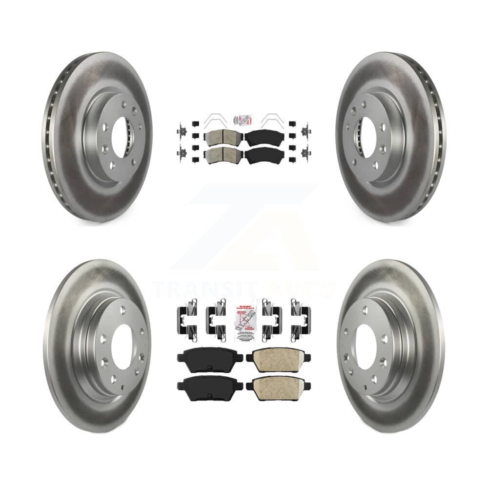 Transit Auto - KGA-101573 - Front and Rear Disc Brake Kits