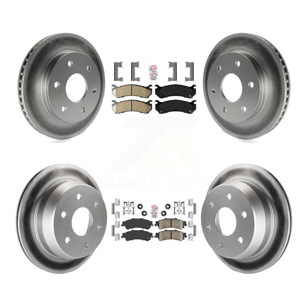 Transit Auto - KGA-101589 - Front and Rear Disc Brake Kits
