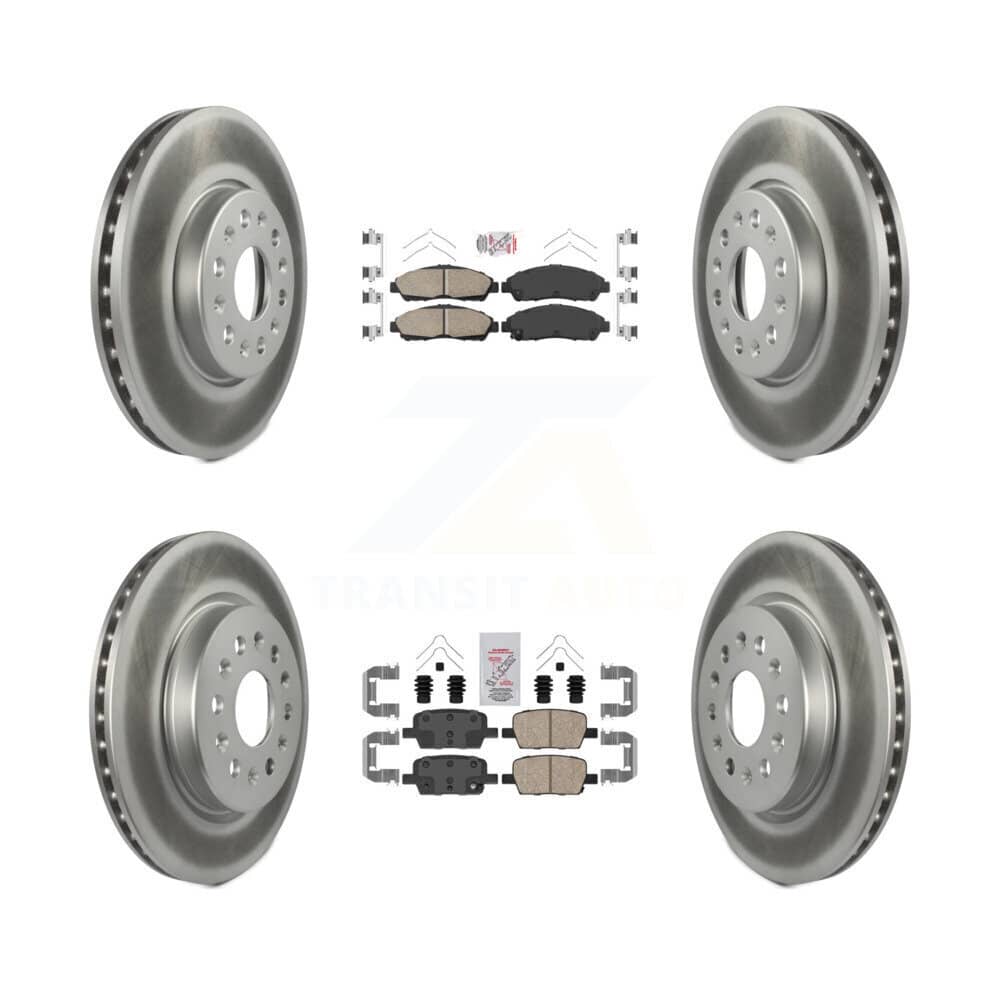 Transit Auto - KGA-101614 - Front and Rear Disc Brake Kits