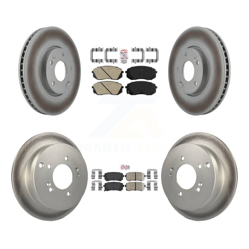 Transit Auto - KGA-101632 - Front and Rear Disc Brake Kits