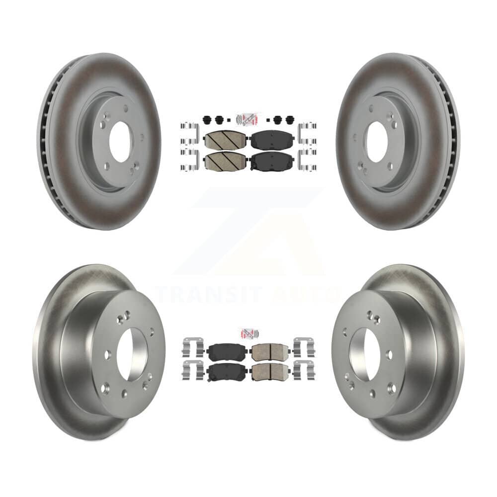 Transit Auto - KGA-101635 - Front and Rear Disc Brake Kits
