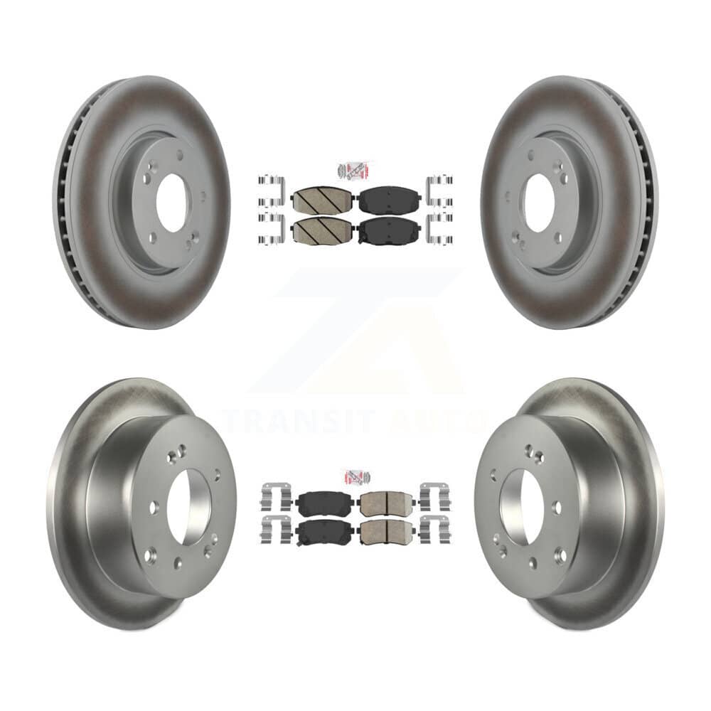Transit Auto - KGA-101636 - Front and Rear Disc Brake Kits