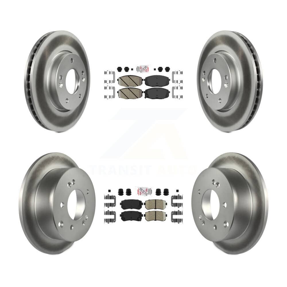 Transit Auto - KGA-101641 - Front and Rear Disc Brake Kits