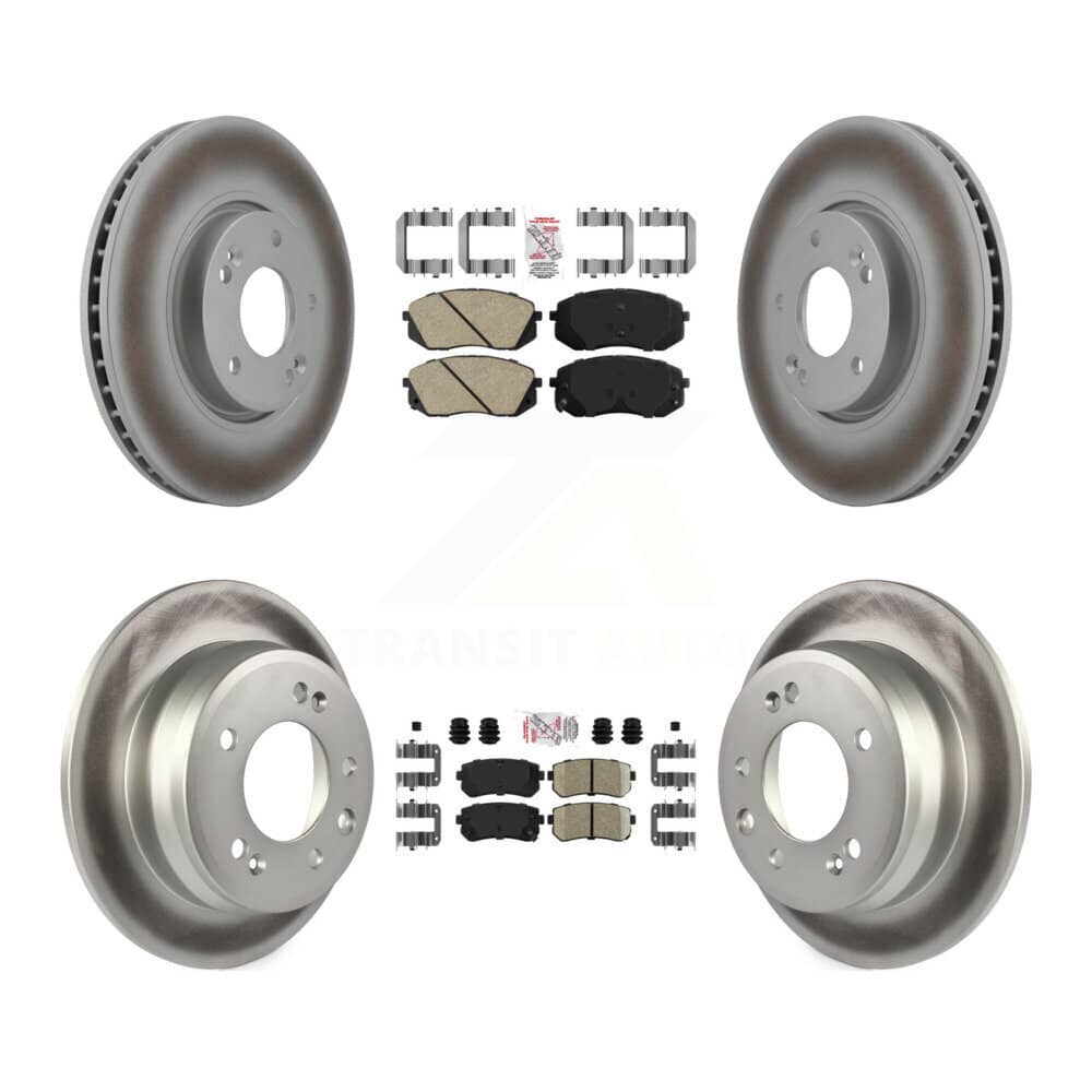 Transit Auto - KGA-101644 - Front and Rear Disc Brake Kits