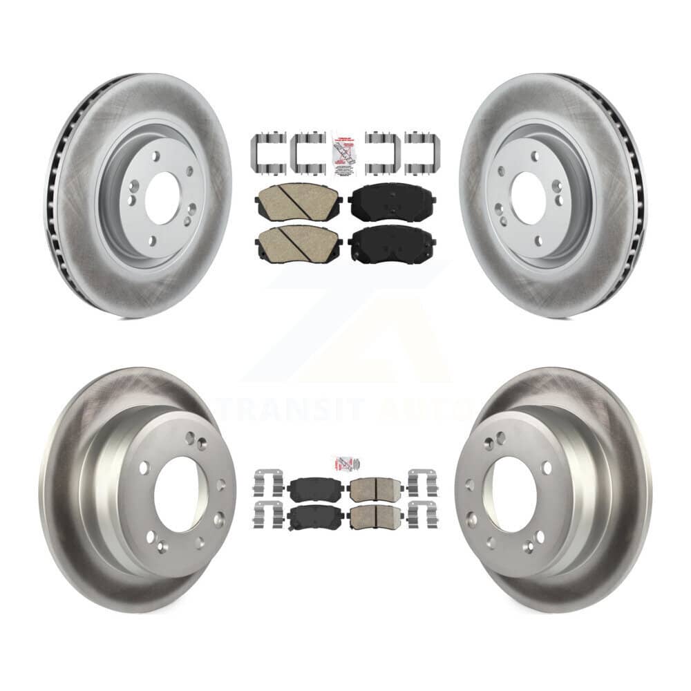 Transit Auto - KGA-101645 - Front and Rear Disc Brake Kits