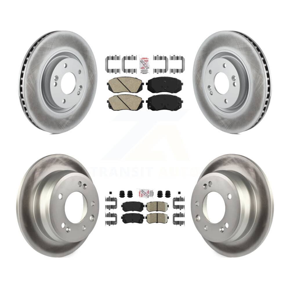 Transit Auto - KGA-101646 - Front and Rear Disc Brake Kits