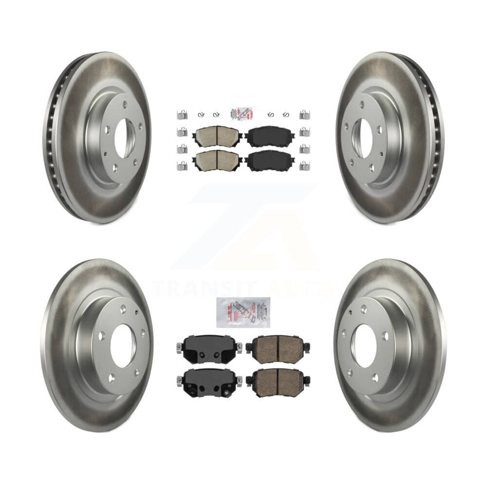 Transit Auto - KGA-101686 - Front and Rear Disc Brake Kits