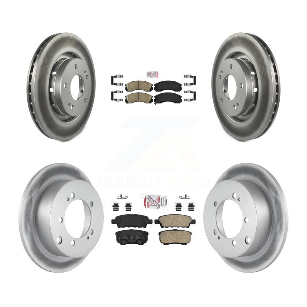 Transit Auto - KGA-101709 - Front and Rear Disc Brake Kits