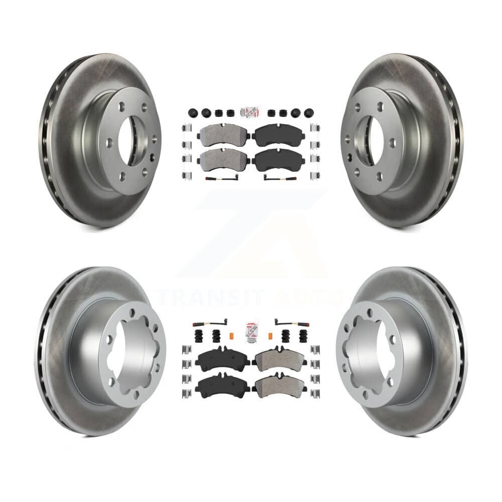 Transit Auto - KGA-101787 - Front and Rear Disc Brake Kits
