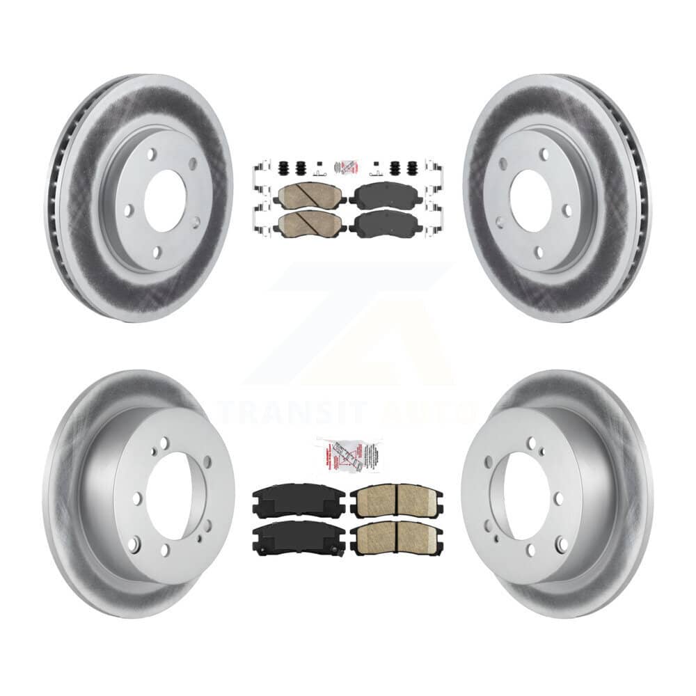 Transit Auto - KGA-101796 - Front and Rear Disc Brake Kits