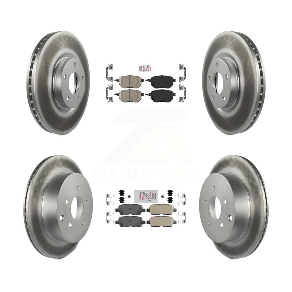Transit Auto - KGA-101869 - Front and Rear Disc Brake Kits