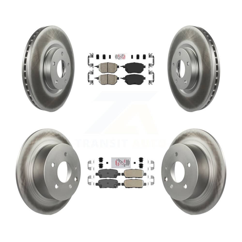 Transit Auto - KGA-101876 - Front and Rear Disc Brake Kits