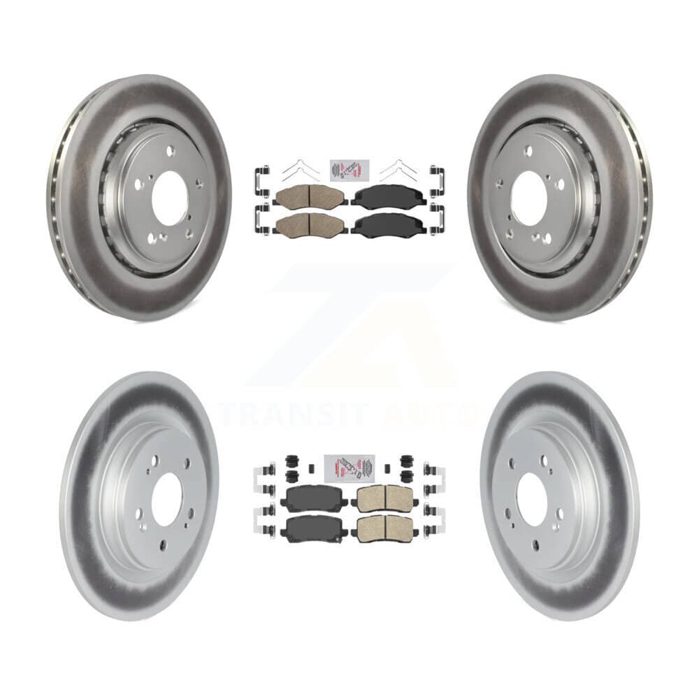 Transit Auto - KGA-102019 - Front and Rear Disc Brake Kits