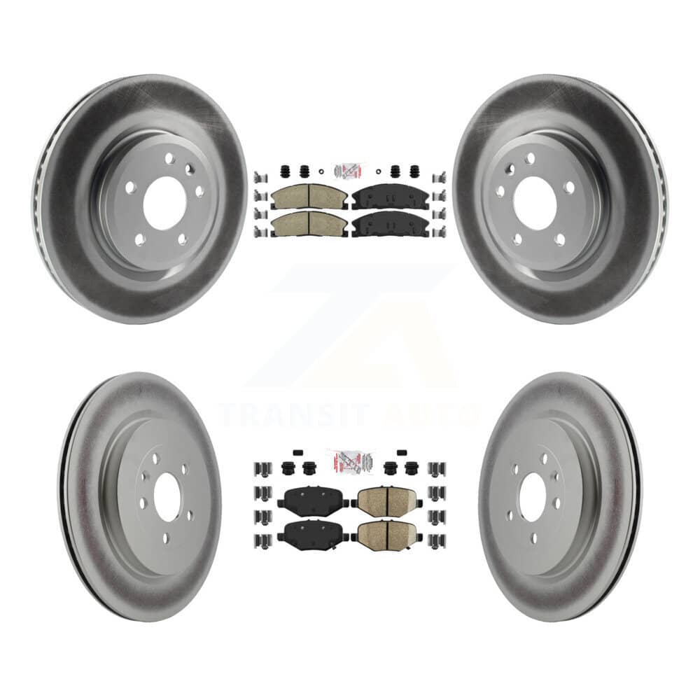 Transit Auto - KGA-102054 - Front and Rear Disc Brake Kits