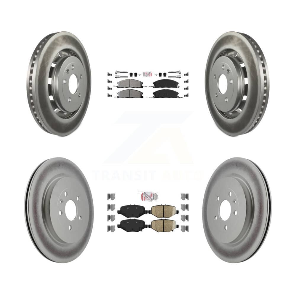 Transit Auto - KGA-102077 - Front and Rear Disc Brake Kits