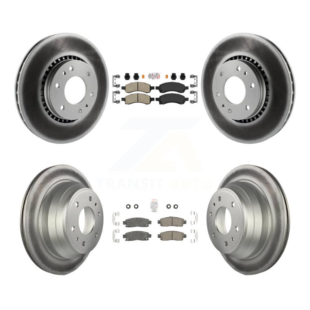 Transit Auto - KGA-102087 - Front and Rear Disc Brake Kits