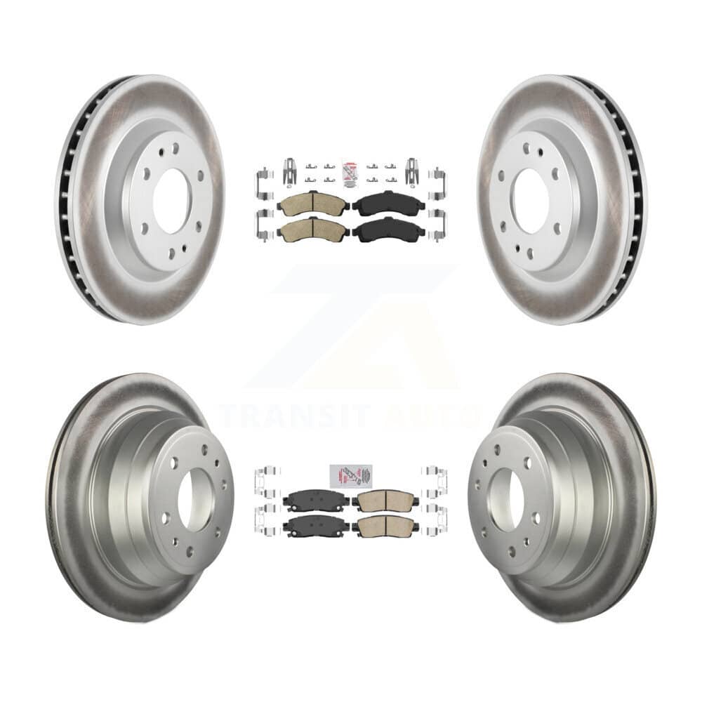 Transit Auto - KGA-102091 - Front and Rear Disc Brake Kits