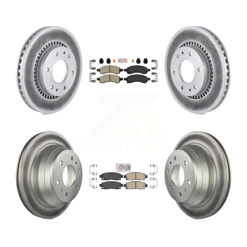 Transit Auto - KGA-102095 - Front and Rear Disc Brake Kits