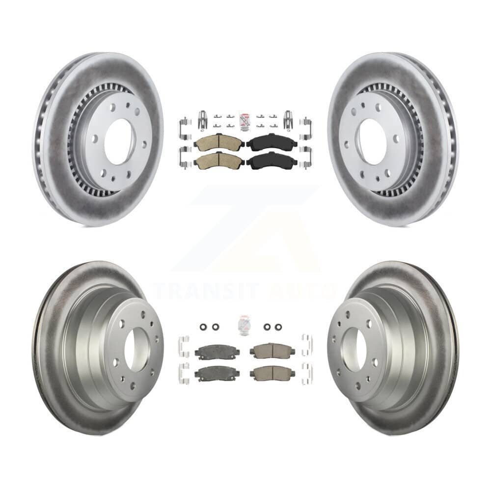 Transit Auto - KGA-102096 - Front and Rear Disc Brake Kits