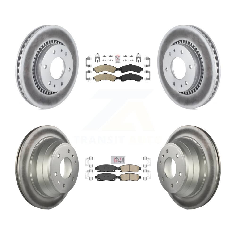 Transit Auto - KGA-102097 - Front and Rear Disc Brake Kits