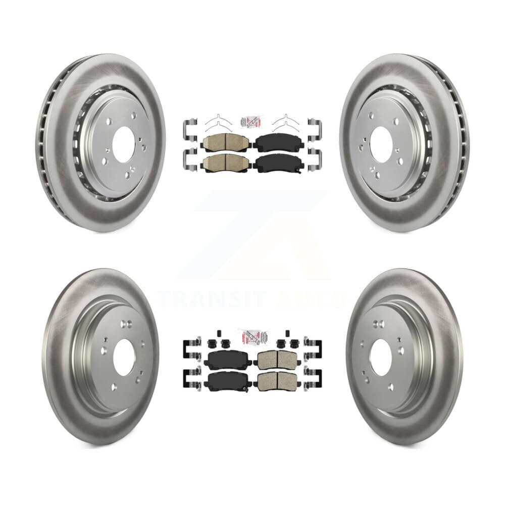 Transit Auto - KGA-102107 - Front and Rear Disc Brake Kits