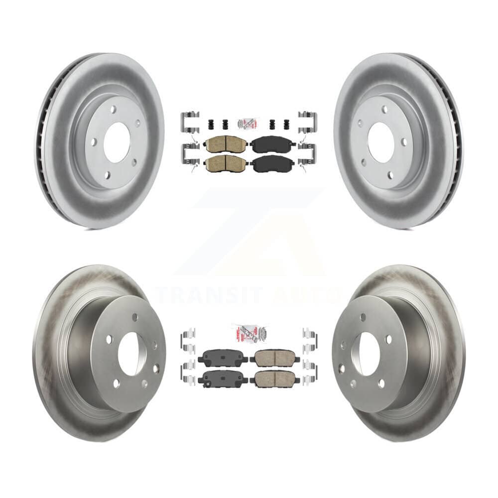 Transit Auto - KGA-102122 - Front and Rear Disc Brake Kits