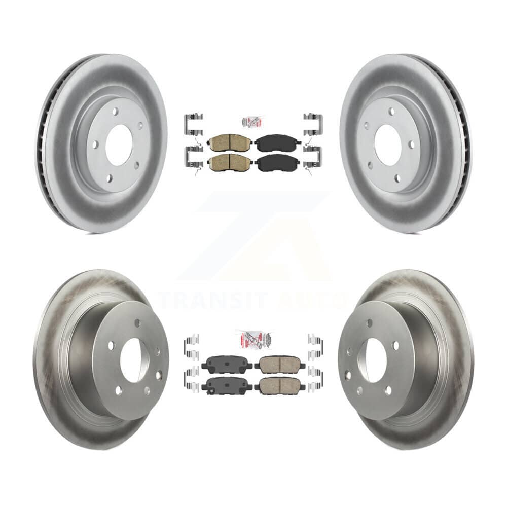 Transit Auto - KGA-102123 - Front and Rear Disc Brake Kits