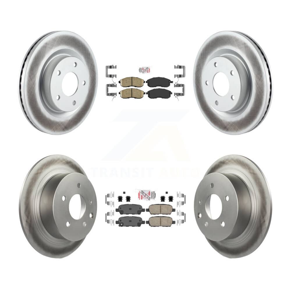 Transit Auto - KGA-102134 - Front and Rear Disc Brake Kits
