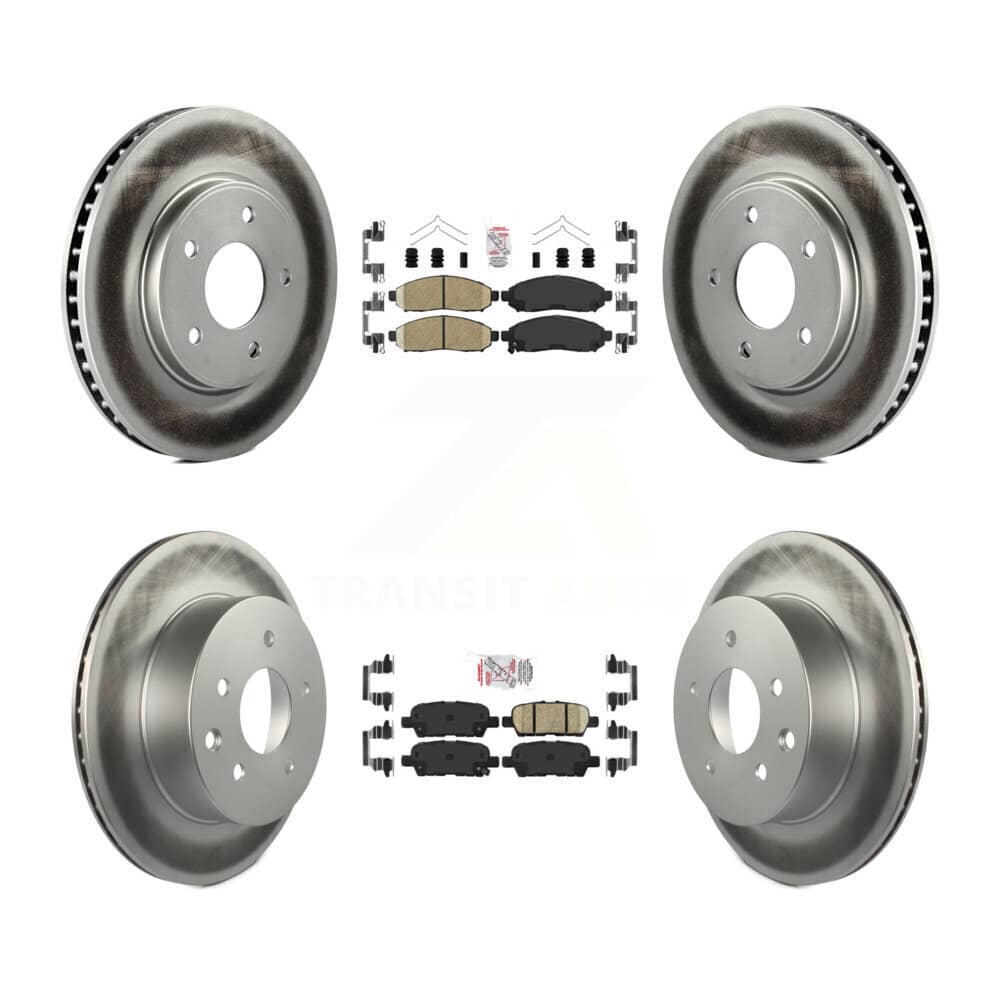 Transit Auto - KGA-102156 - Front and Rear Disc Brake Kits
