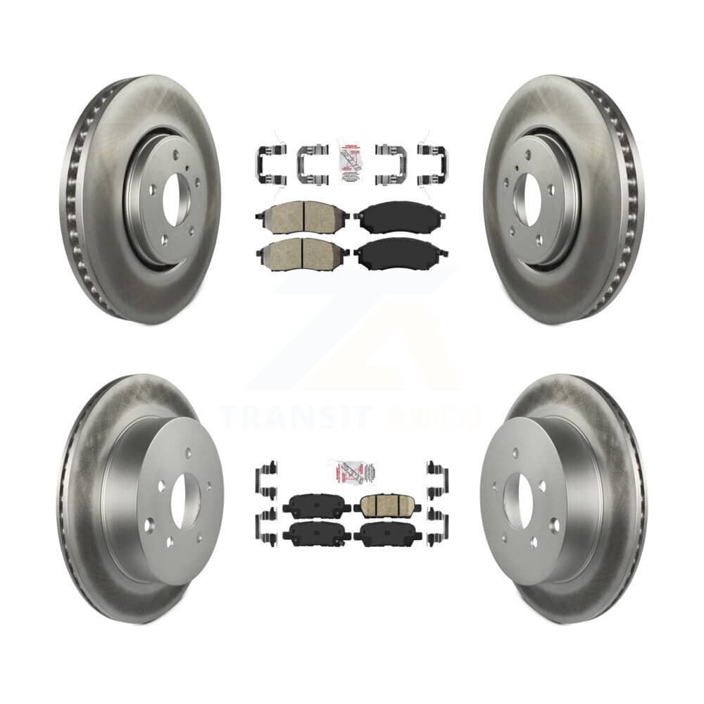 Transit Auto - KGA-102184 - Front and Rear Disc Brake Kits