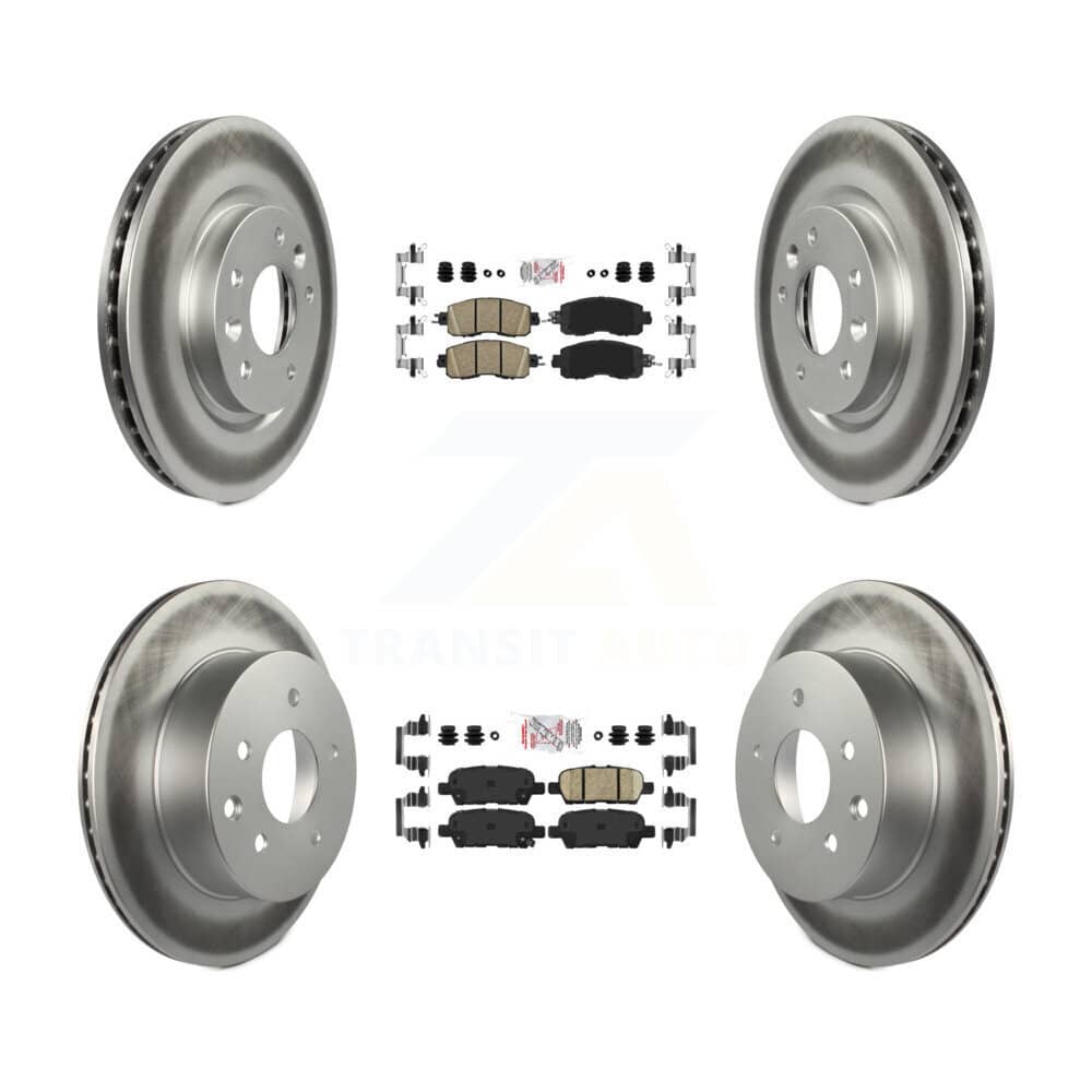 Transit Auto - KGA-102186 - Front and Rear Disc Brake Kits
