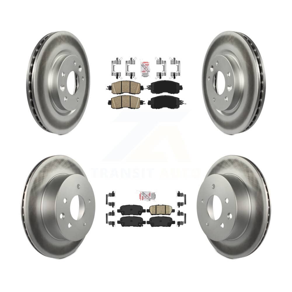 Transit Auto - KGA-102191 - Front and Rear Disc Brake Kits