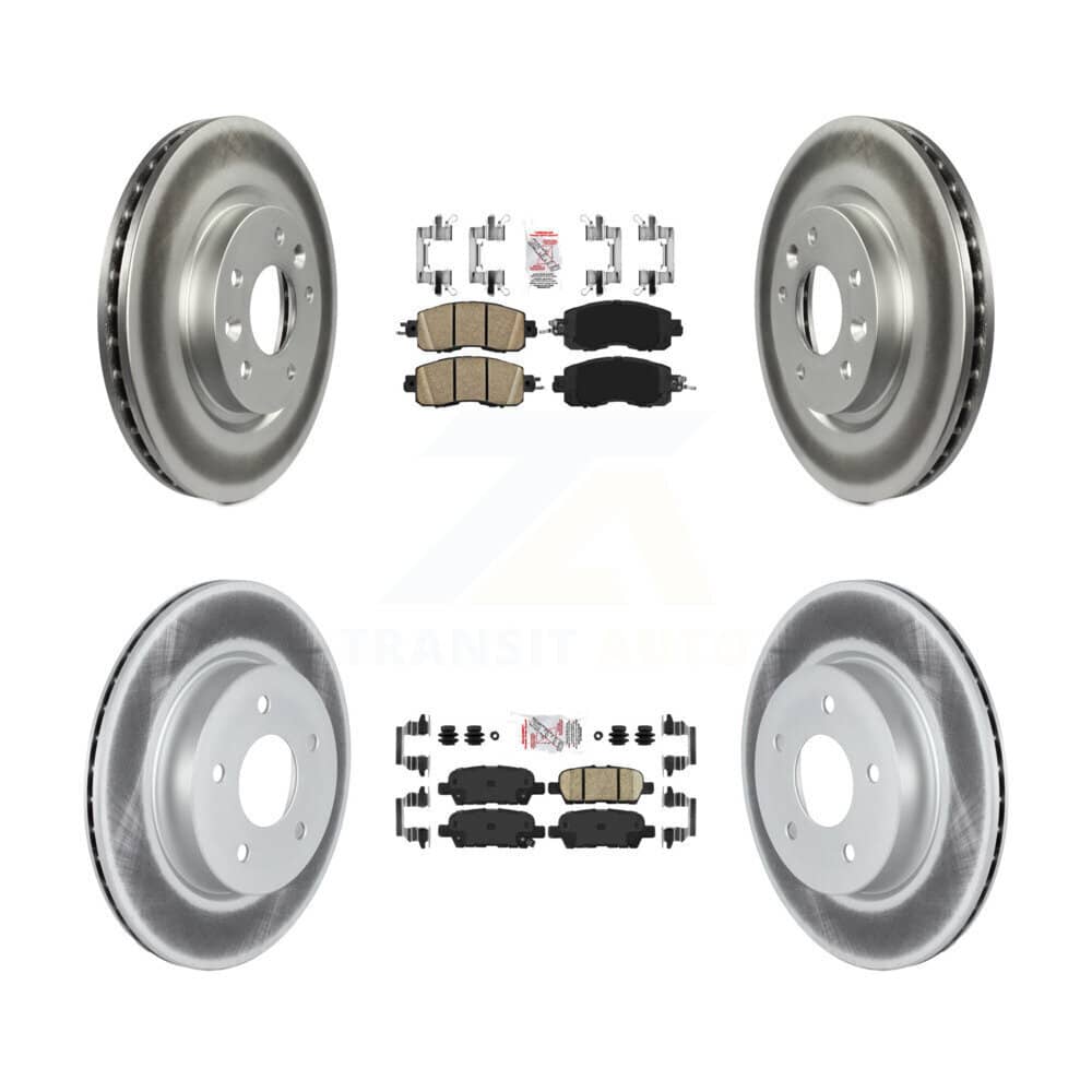 Transit Auto - KGA-102203 - Front and Rear Disc Brake Kits