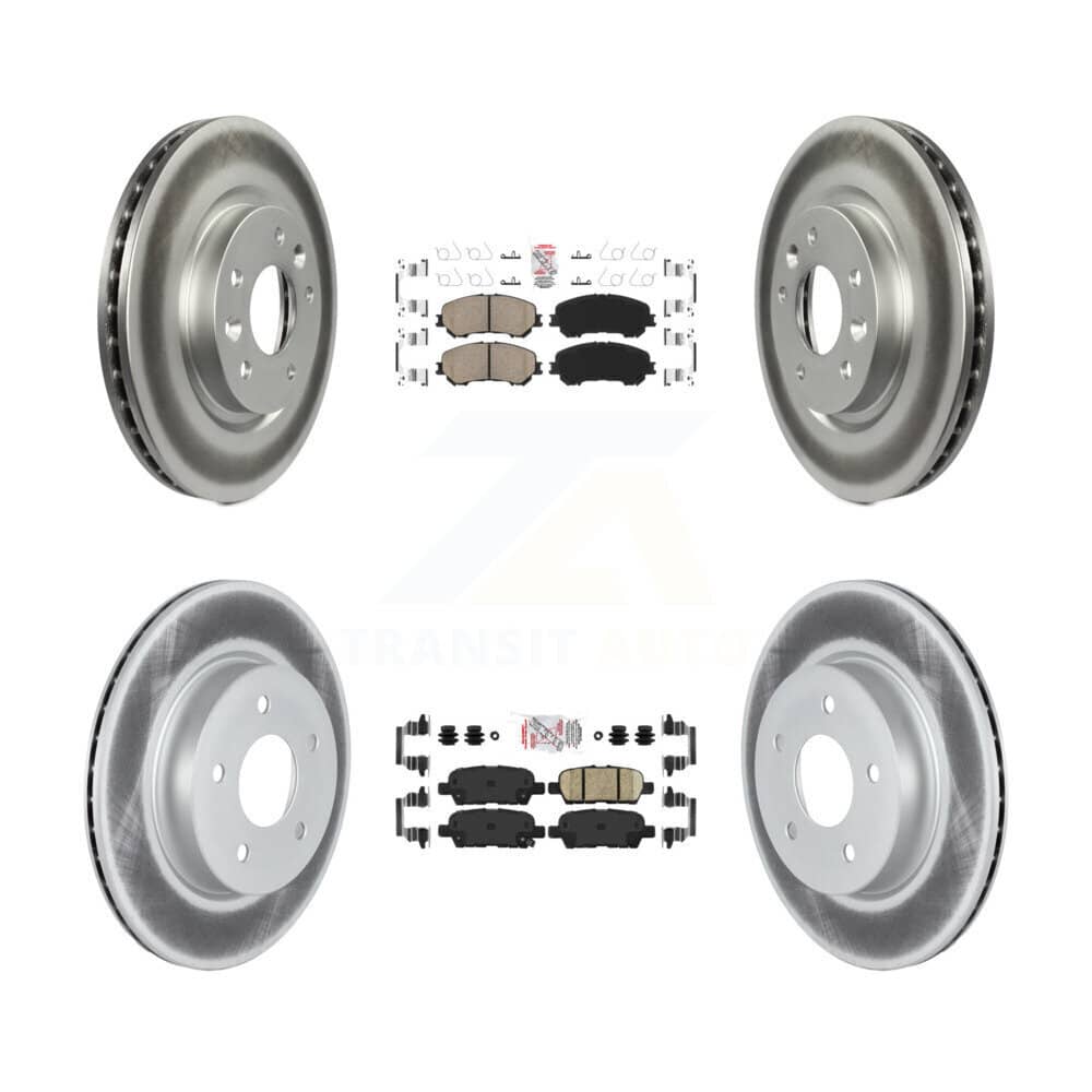 Transit Auto - KGA-102216 - Front and Rear Disc Brake Kits