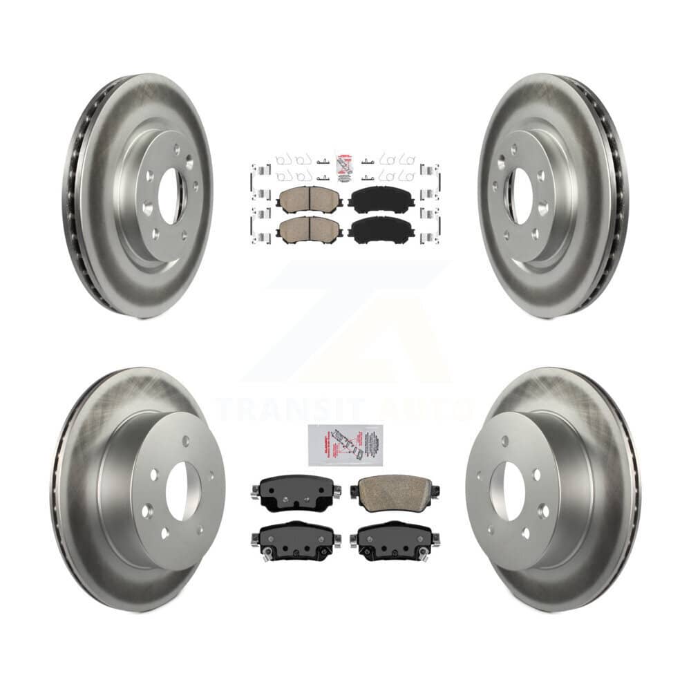 Transit Auto - KGA-102220 - Front and Rear Disc Brake Kits