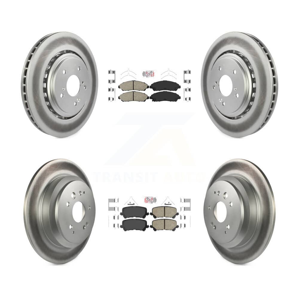 Transit Auto - KGA-102256 - Front and Rear Disc Brake Kits