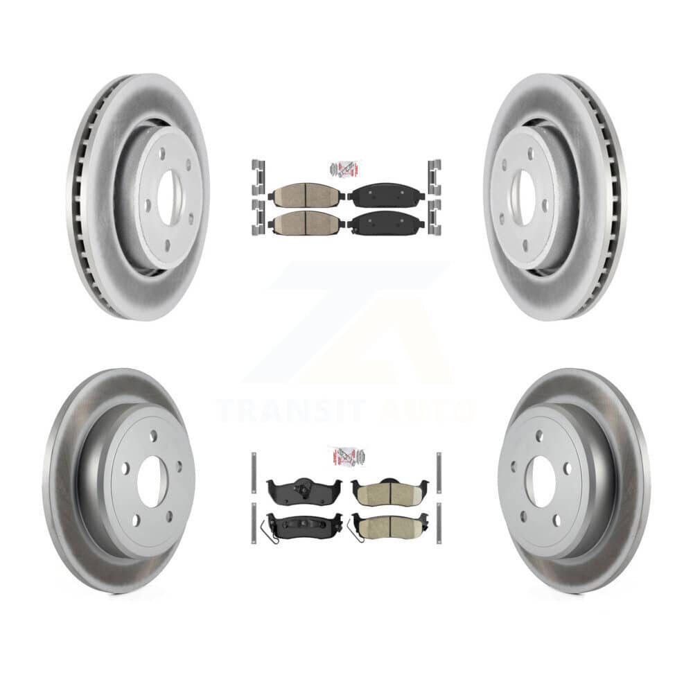 Transit Auto - KGA-102387 - Front and Rear Disc Brake Kits
