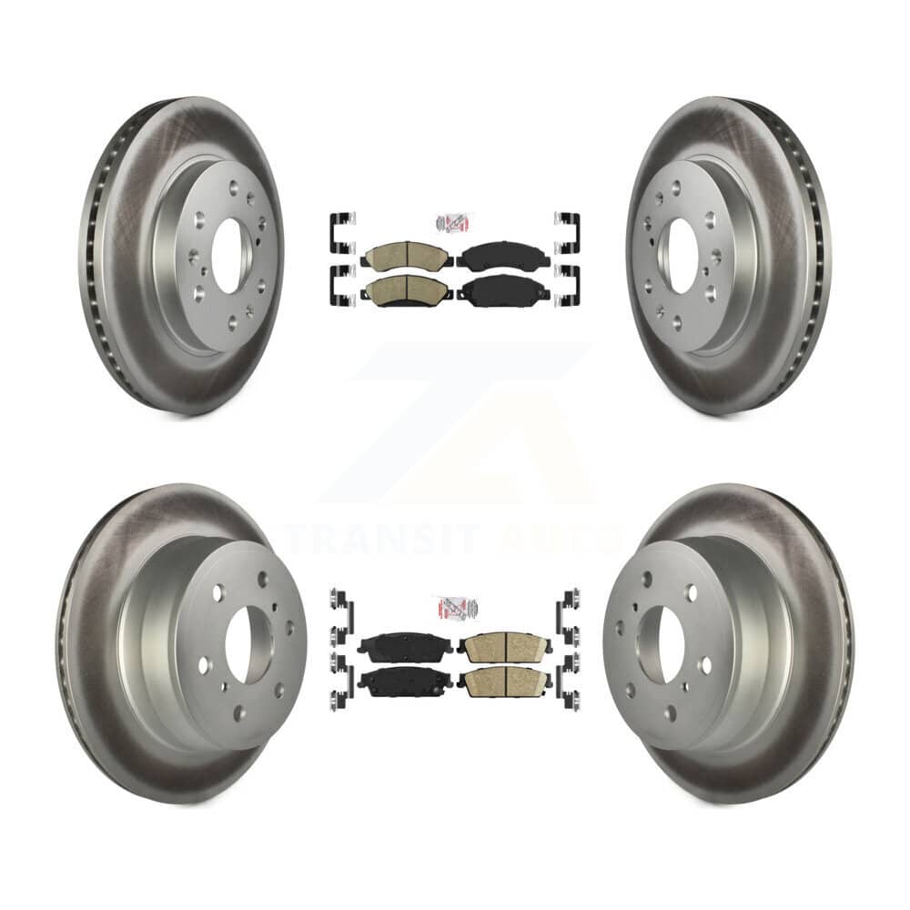 Transit Auto - KGA-102398 - Front and Rear Disc Brake Kits