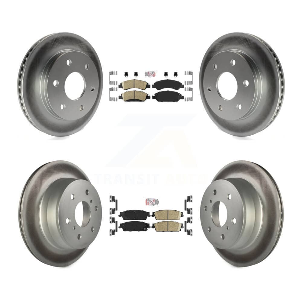Transit Auto - KGA-102403 - Front and Rear Disc Brake Kits