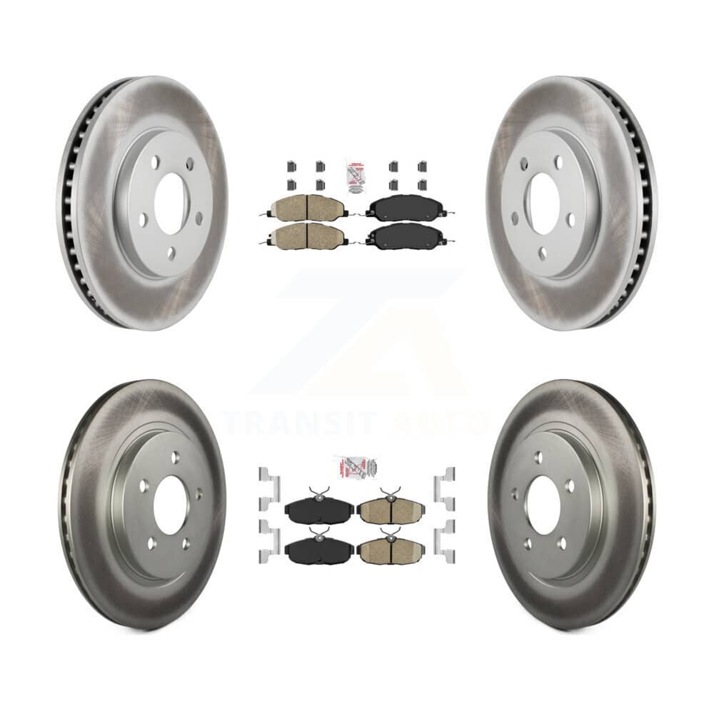 Transit Auto - KGA-102679 - Front and Rear Disc Brake Kits