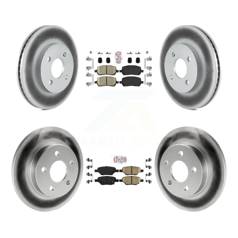 Transit Auto - KGA-102693 - Front and Rear Disc Brake Kits