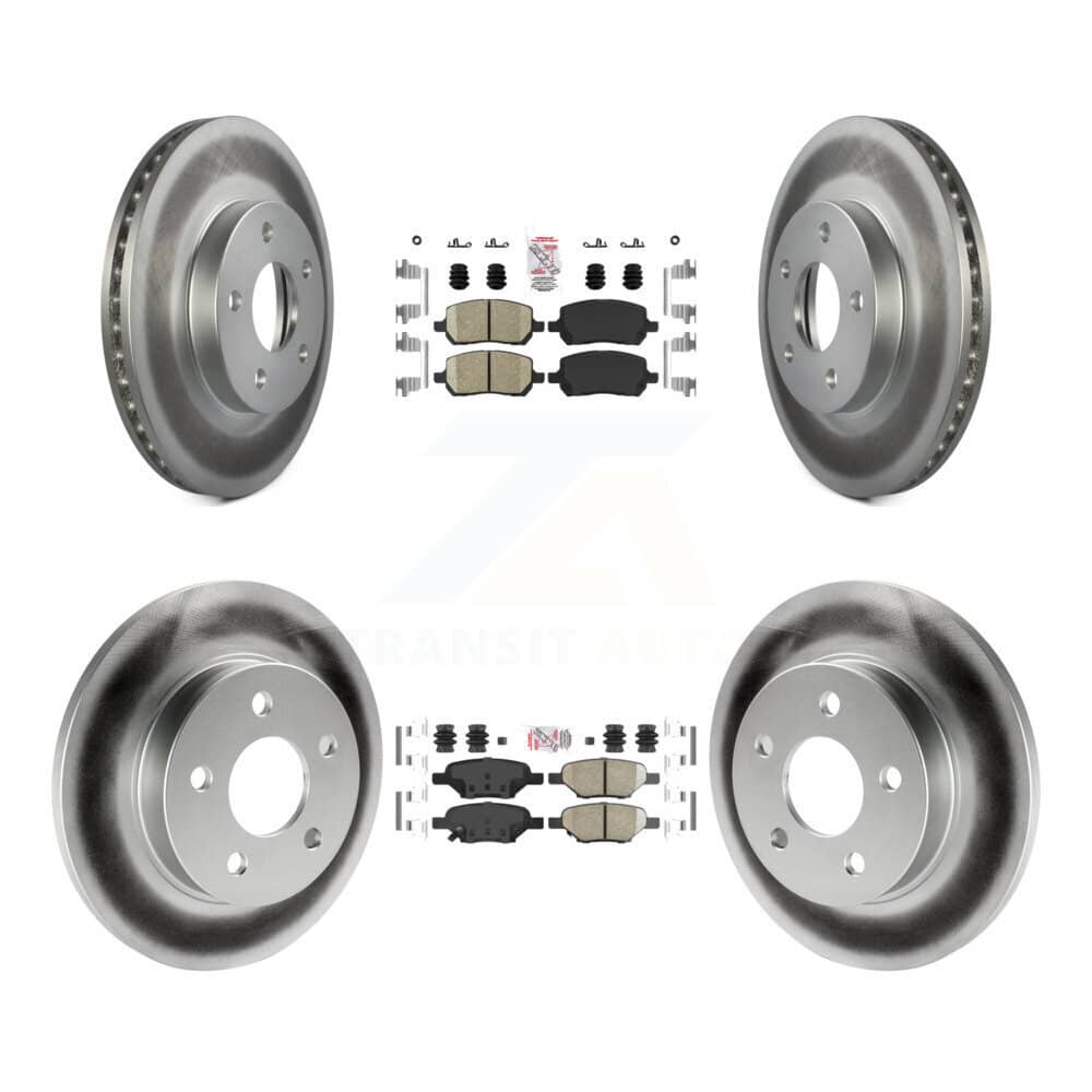 Transit Auto - KGA-102695 - Front and Rear Disc Brake Kits