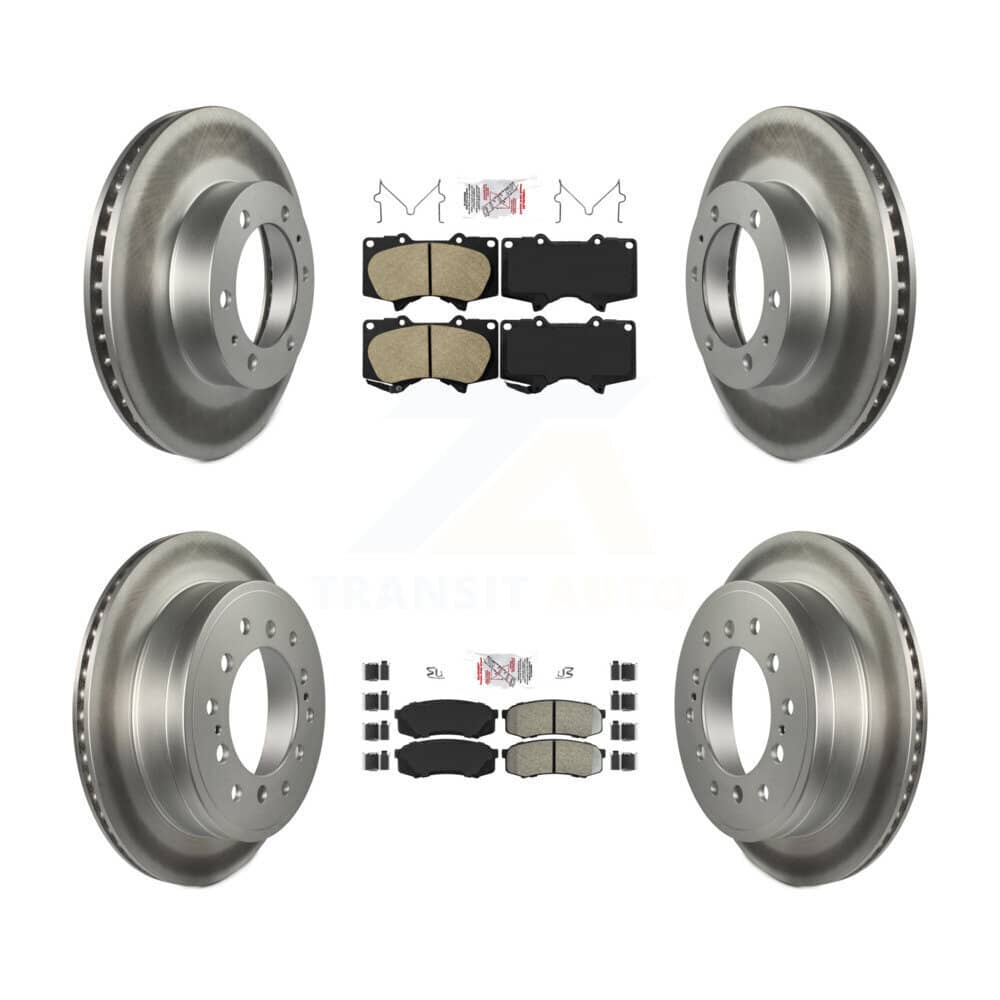 Transit Auto - KGA-102707 - Front and Rear Disc Brake Kits
