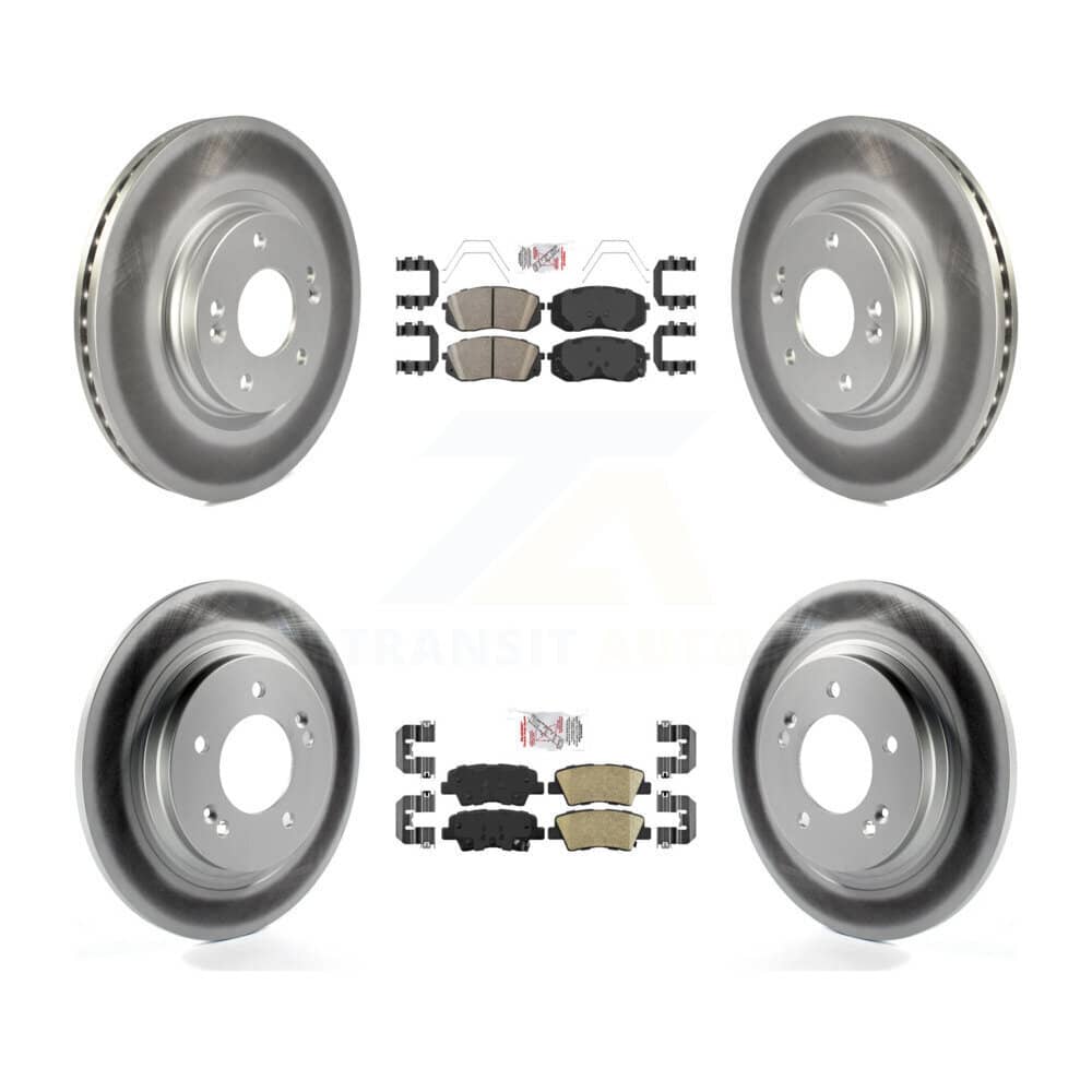 Transit Auto - KGA-102779 - Front and Rear Disc Brake Kits