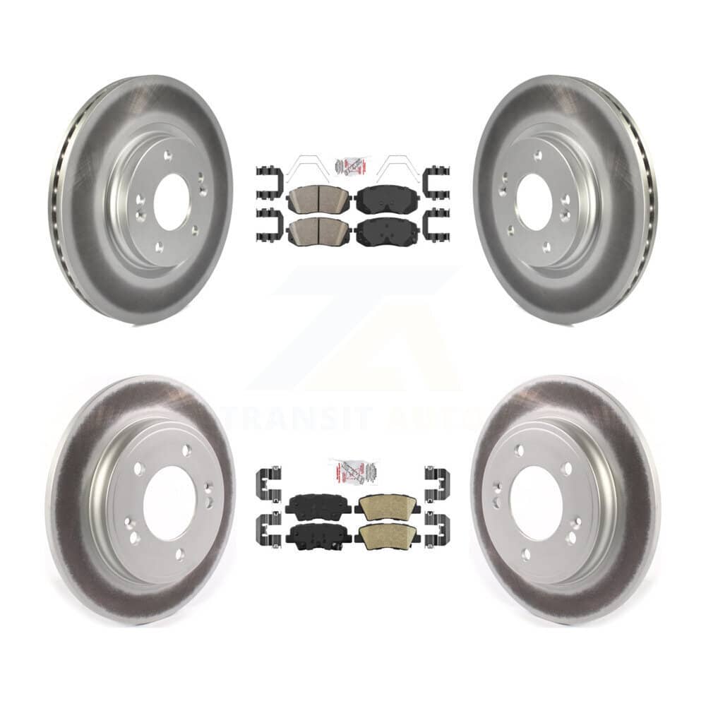 Transit Auto - KGA-102781 - Front and Rear Disc Brake Kits